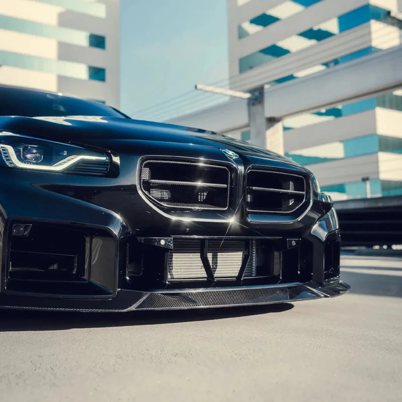 Alpha N Style Carbon Fiber Front Grilles - BMW G87 M2