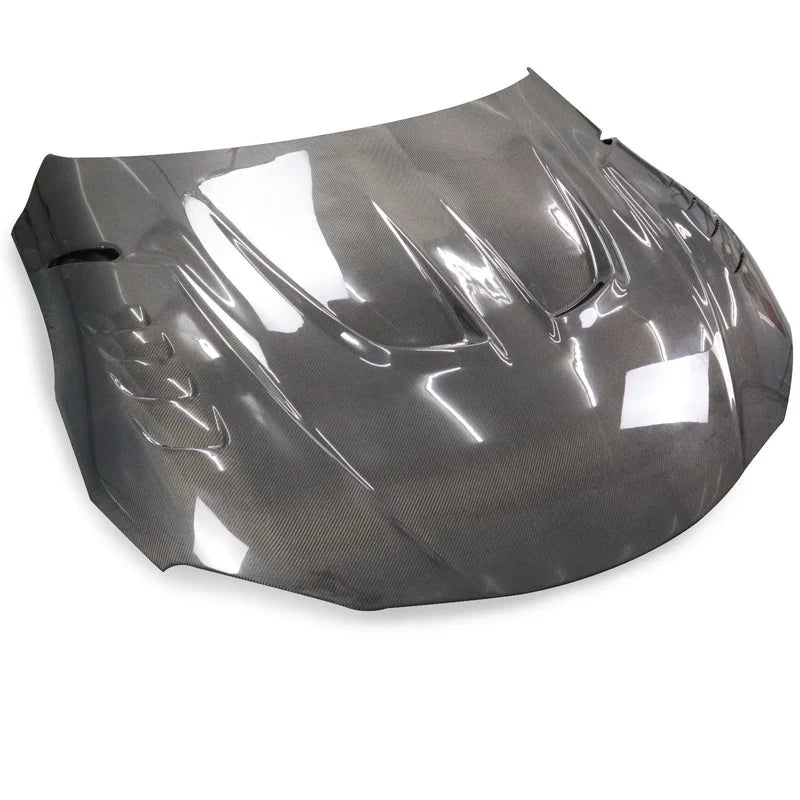 LW Style Front Hood Double sided CF