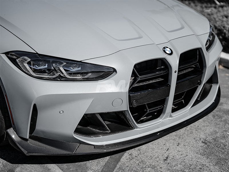 CSL Style Carbon Fiber Front Lip - BMW G80 M3 & G82/G83 M4