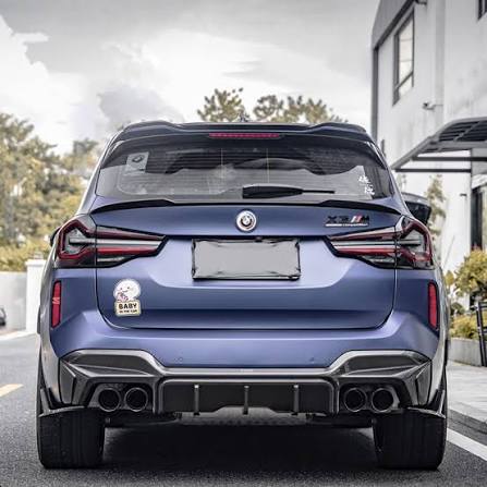 E Style Diffuser (BMW F97 X3M LCI 2022+/BMW F98 X4M LCI 2022+)
