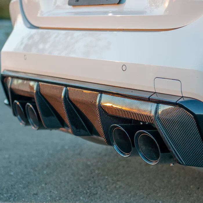 MP Style Carbon Fiber Rear Diffuser - BMW G80 M3 & G82/G83 M4